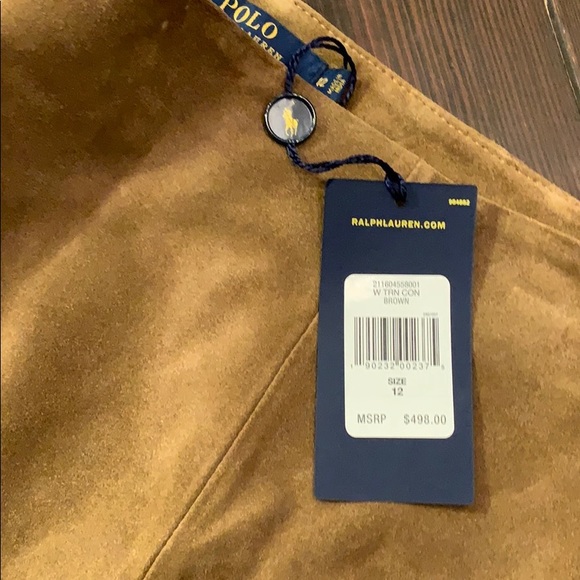 Ralph Lauren suede mini skirt. - Picture 5 of 6